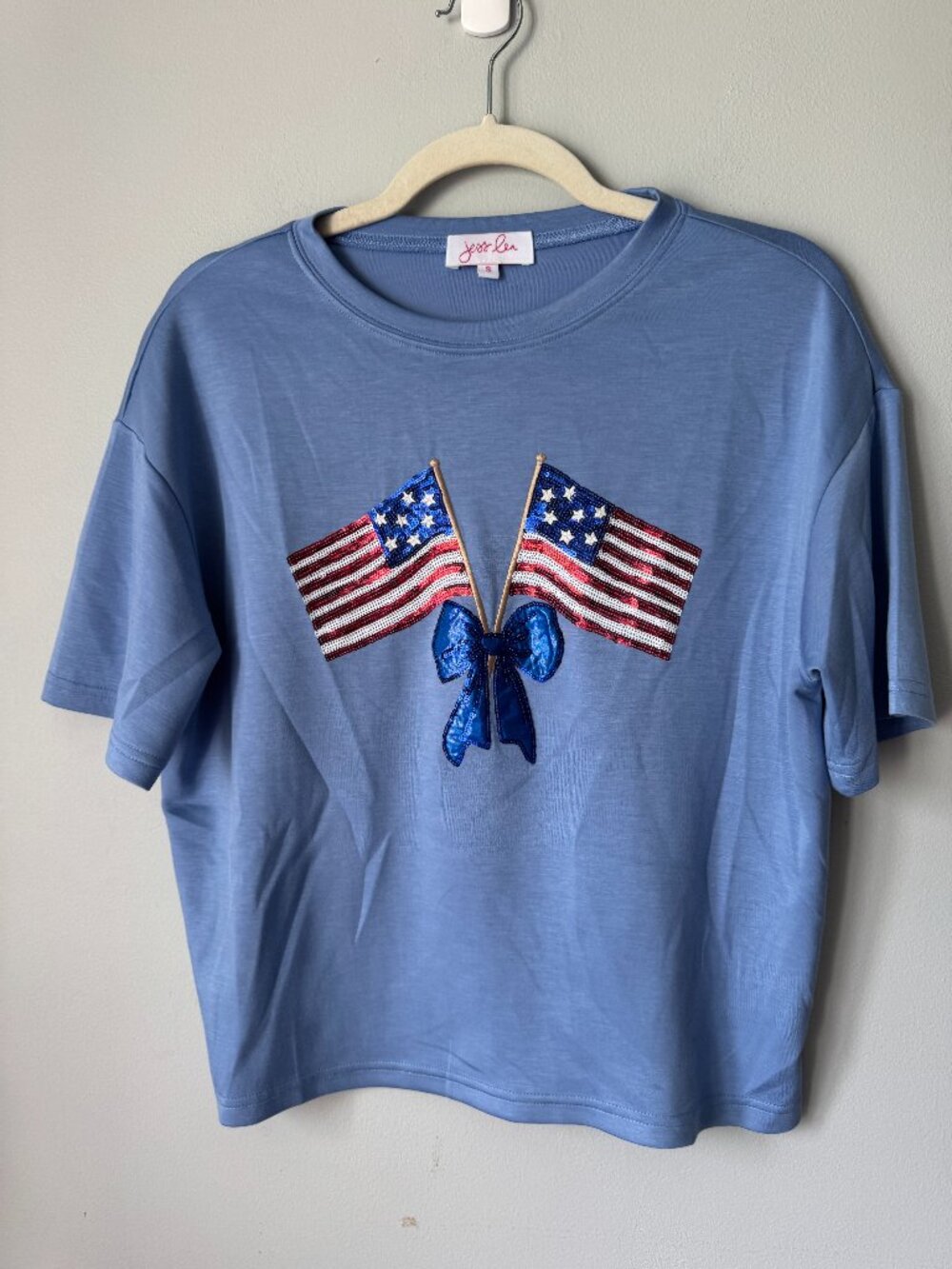 Jess Lea Luxe Flag Shirt Multiple Sizes available